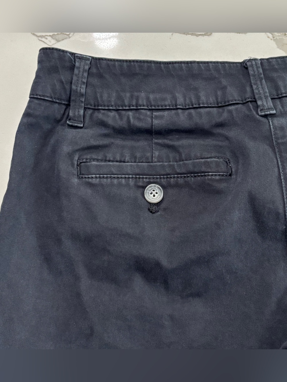 Tommy Bahama Black Soft Twill Cotton Lyocell Women's Casual Chino Shorts Size 4 - Picture 9 of 16